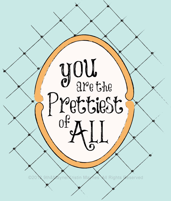 Prettiest of All Free Printable
