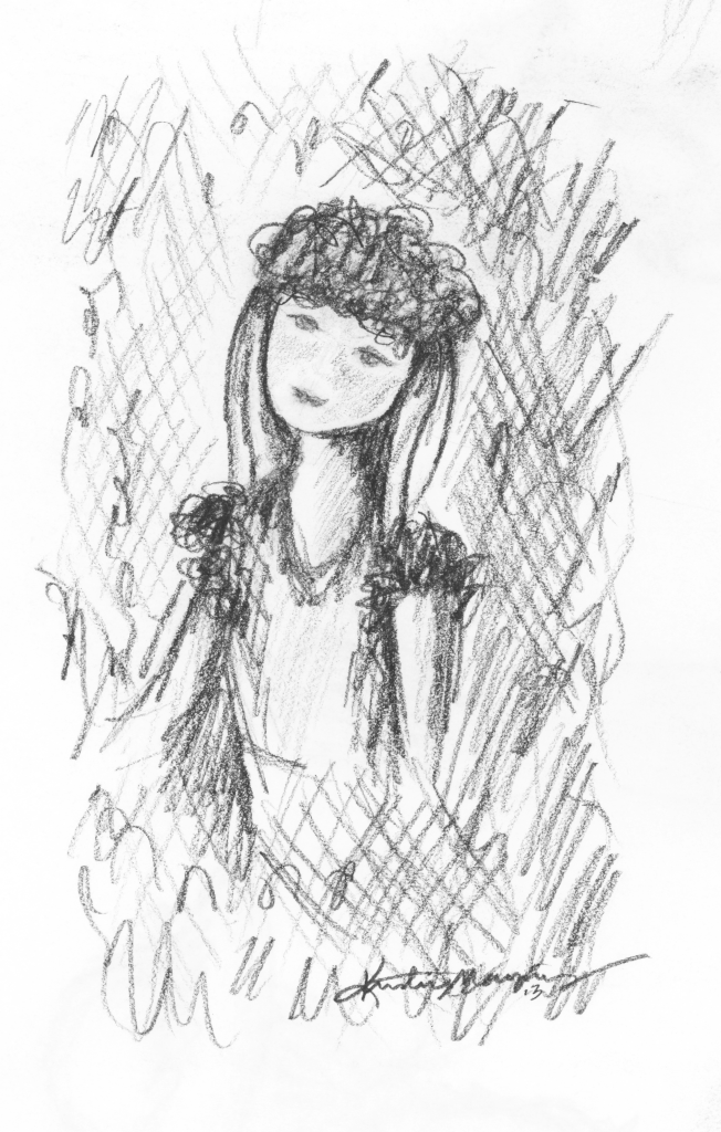 Sketch Girl by 9th&Mayne